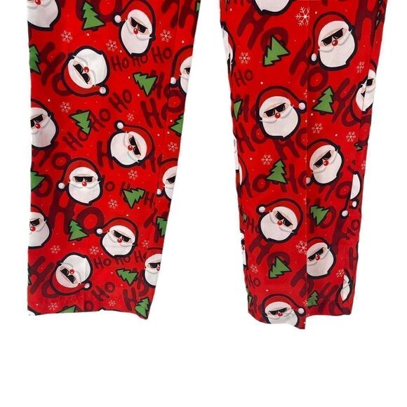 Suitmeister Santa Pants Red Holiday Christmas Ugly Sweater Party Mens Size M - Picture 4 of 8